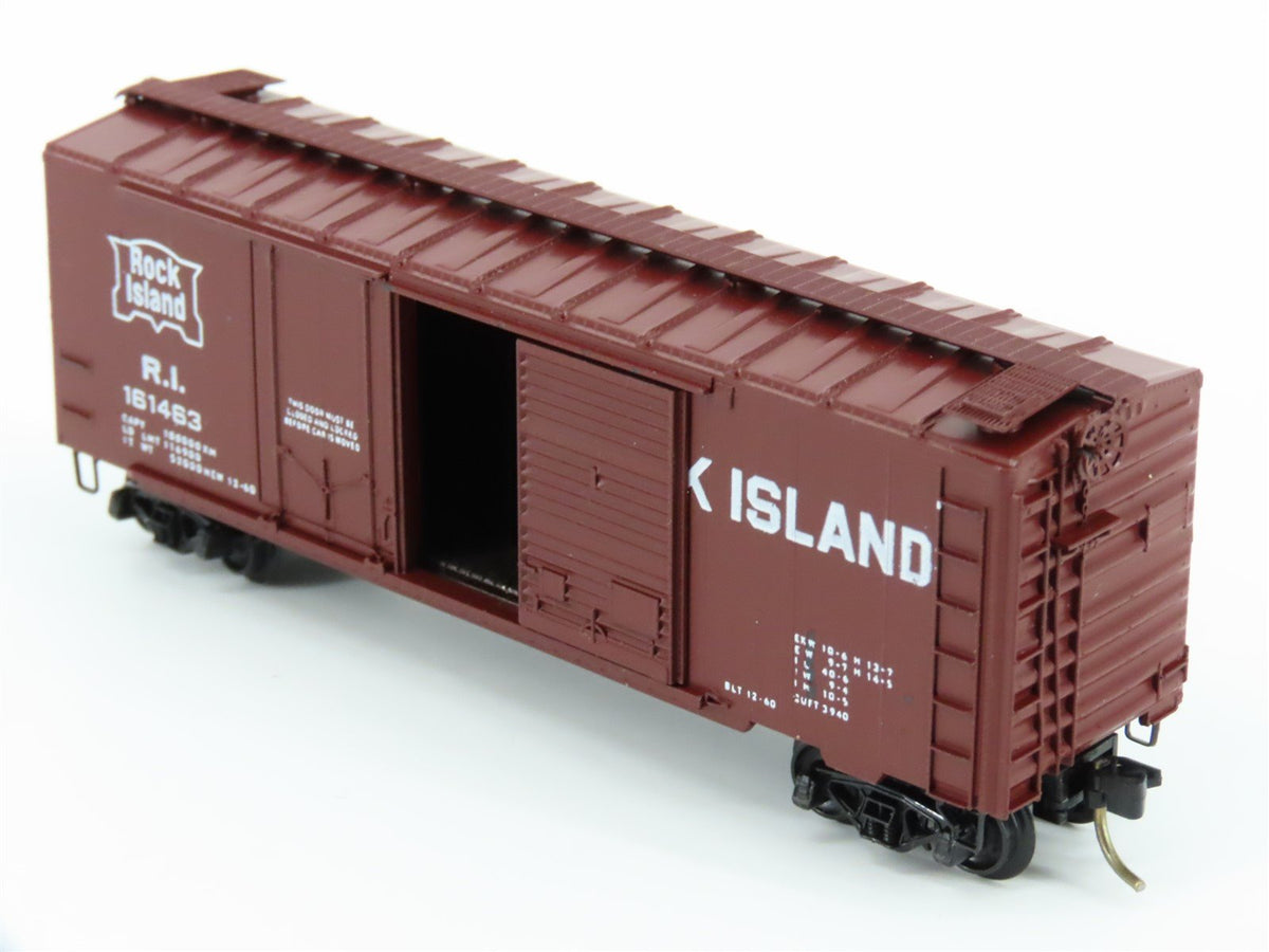 N Kadee Micro-Trains MTL 22050 RI Rock Island 40&#39; Box Car #161463 - Blue Label