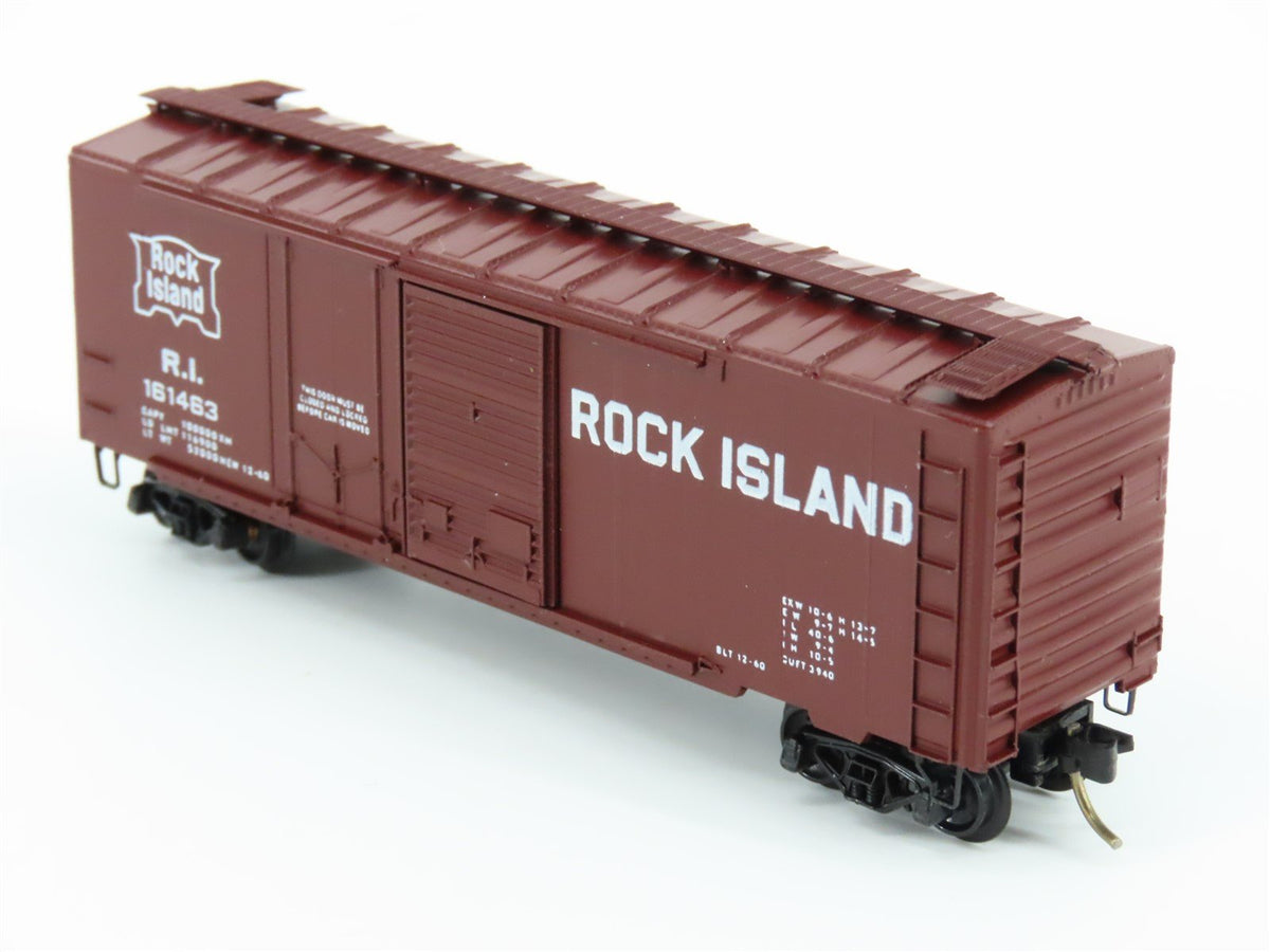 N Kadee Micro-Trains MTL 22050 RI Rock Island 40&#39; Box Car #161463 - Blue Label