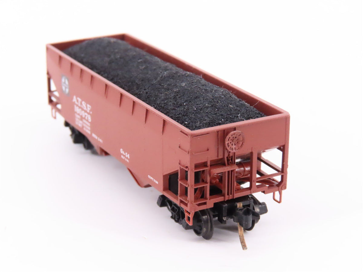 N Scale Micro-Trains MTL/Kadee 55011 ATSF Railway 33&#39; Hopper Car #180978 wLoad