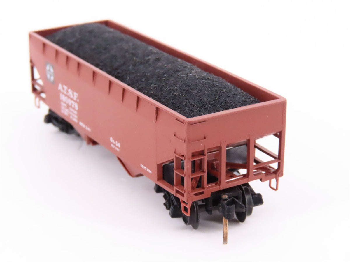 N Scale Micro-Trains MTL/Kadee 55011 ATSF Railway 33&#39; Hopper Car #180978 wLoad