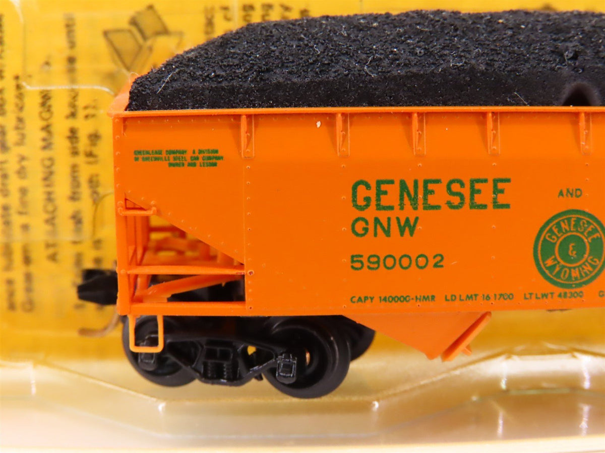 N Scale Micro-Trains MTL/Kadee 55051 GNW Railway 33&#39; Hopper Car #590002 wLoad