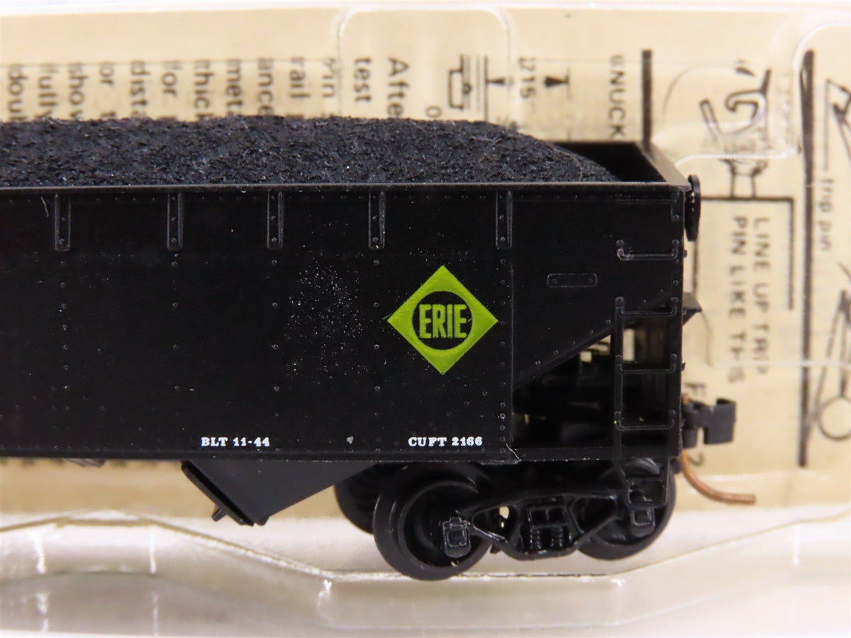 N Scale Micro-Trains MTL/Kadee 55040 Erie Railway 33&#39; Hopper Car #28321 wLoad