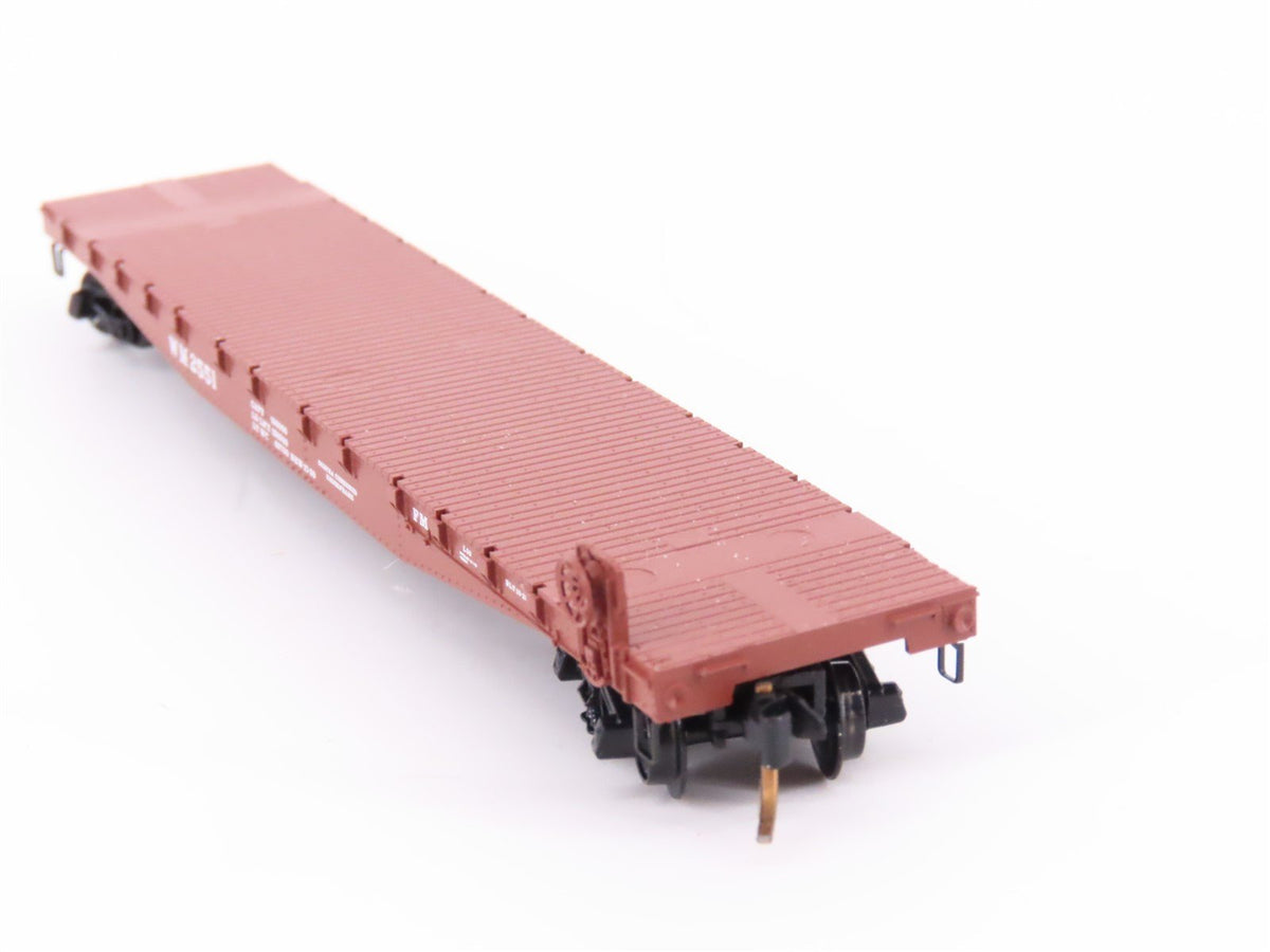 N Scale Micro-Trains MTL/Kadee 45160 WM Railway 50&#39; Fishbelly Flatcar #2551