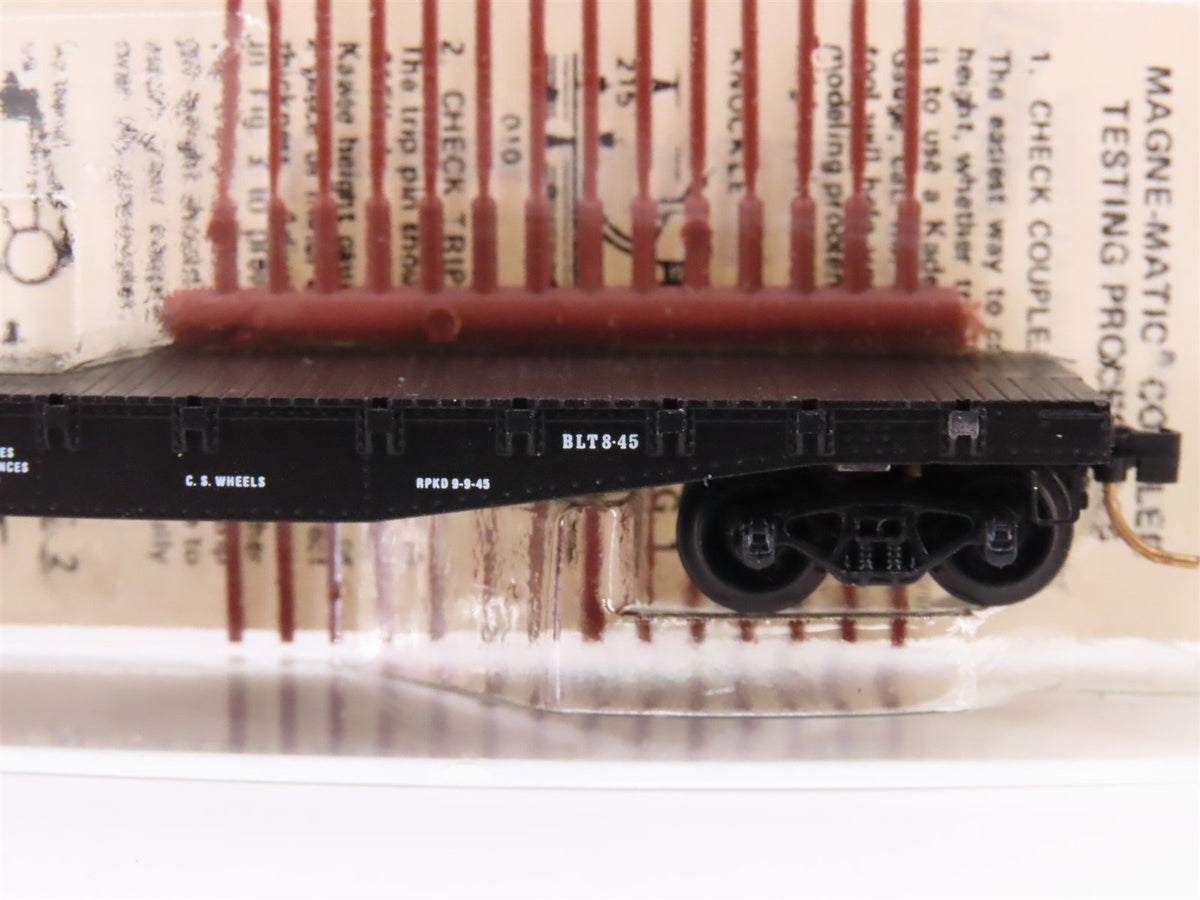 N Scale Micro-Trains MTL/Kadee 45120 SP Railway 50&#39; Fishbelly Flatcar #563077