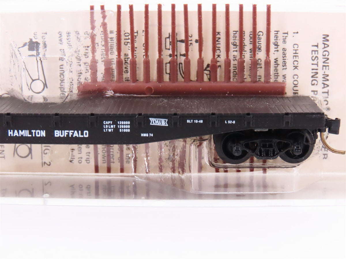 N Scale Micro-Trains MTL/Kadee 45150 THB Railway 50&#39; Fishbelly Flatcar #1825