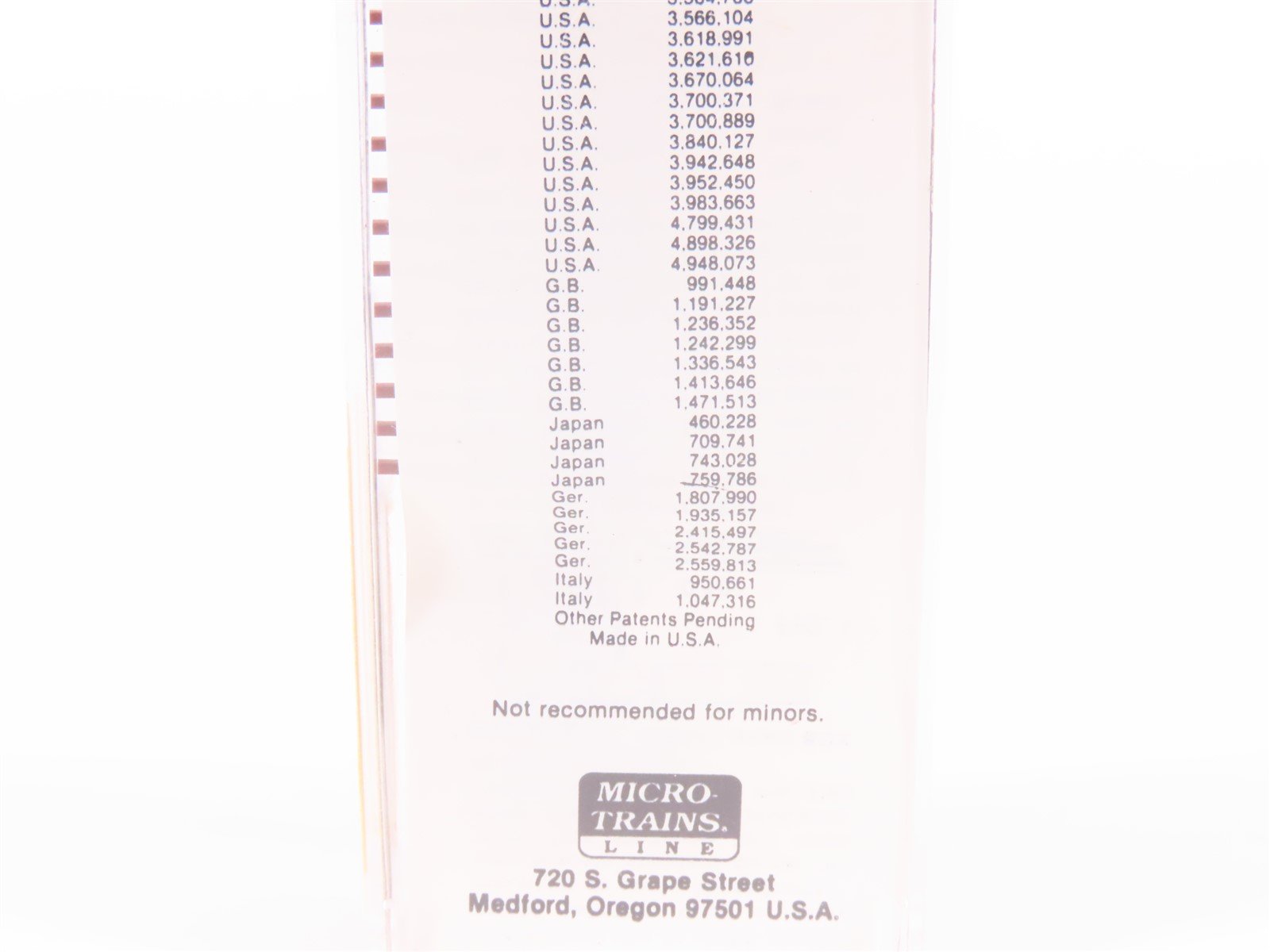 N Scale Micro-Trains MTL/Kadee 45140 PRR Railway 50' Fishbelly Flatcar #470182