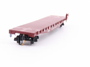 N Scale Micro-Trains MTL/Kadee 45140 PRR Railway 50' Fishbelly Flatcar #470128