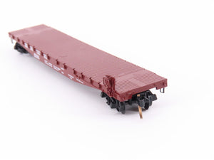 N Scale Micro-Trains MTL/Kadee 45140 PRR Railway 50' Fishbelly Flatcar #470128