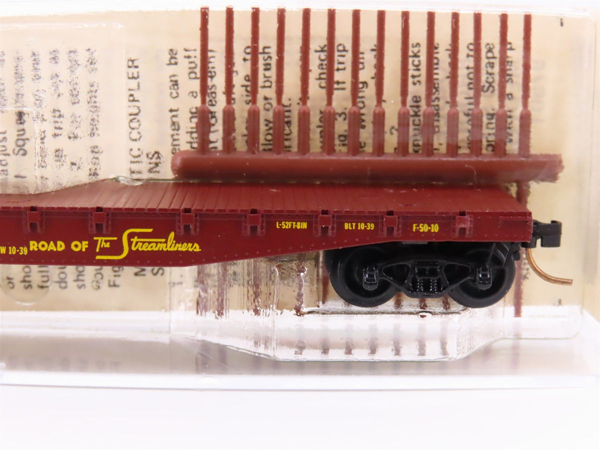 N Scale Micro-Trains MTL/Kadee 45050 UP Railway 50&#39; Fishbelly Flatcar #56932