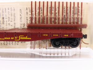 N Scale Micro-Trains MTL/Kadee 45050 UP Railway 50' Fishbelly Flatcar #56932