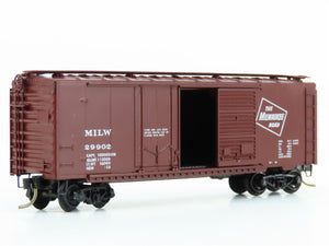 N Kadee Micro-Trains MTL 22180 MILW Milwaukee 40' Box Car #29902 - Blue Label