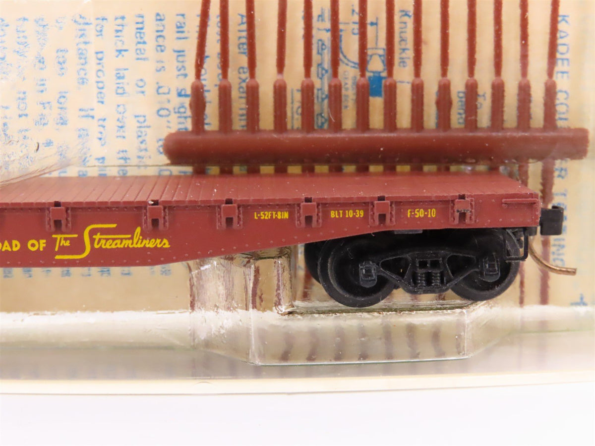 N Scale Micro-Trains MTL/Kadee 45082 UP Railway 50&#39; Fishbelly Flatcar #56932