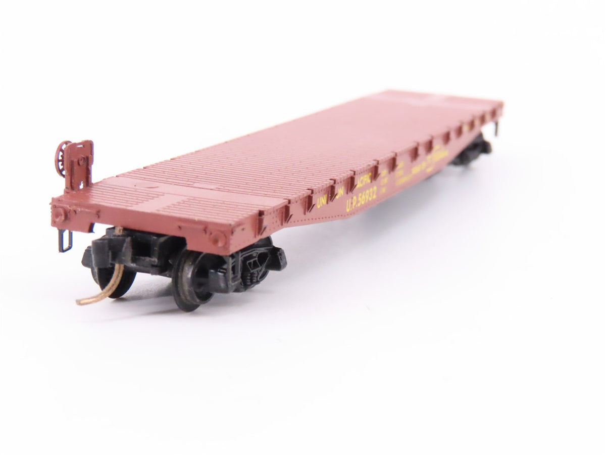 N Scale Micro-Trains MTL/Kadee 45082 UP Railway 50&#39; Fishbelly Flatcar #56932