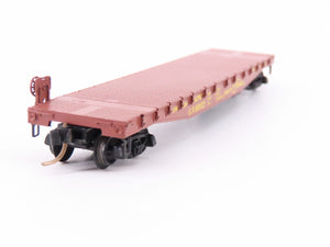 N Scale Micro-Trains MTL/Kadee 45082 UP Railway 50' Fishbelly Flatcar #56932