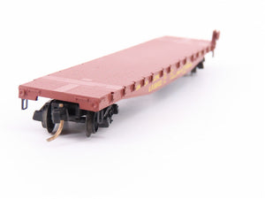 N Scale Micro-Trains MTL/Kadee 45082 UP Railway 50' Fishbelly Flatcar #56932