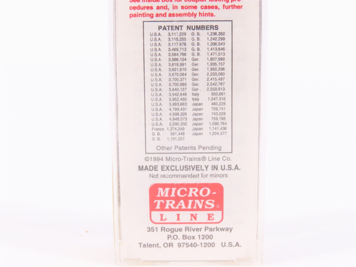 N Micro-Trains MTL 94010 SSW Cotton Belt ACF 3-Bay Covered Hopper #78732