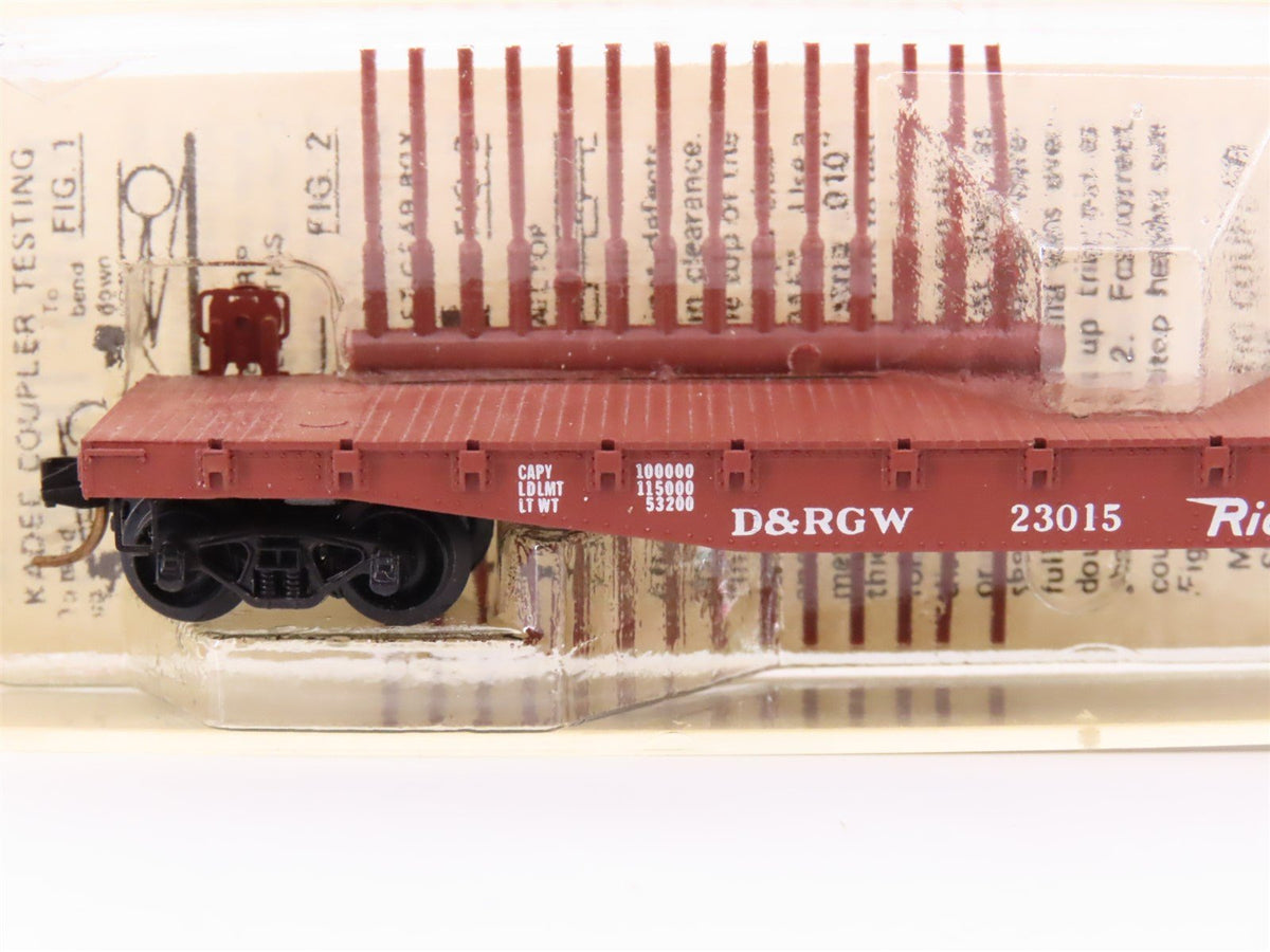 N Scale Micro-Trains MTL/Kadee 45060 UP Railway 50&#39; Fishbelly Flatcar #23015