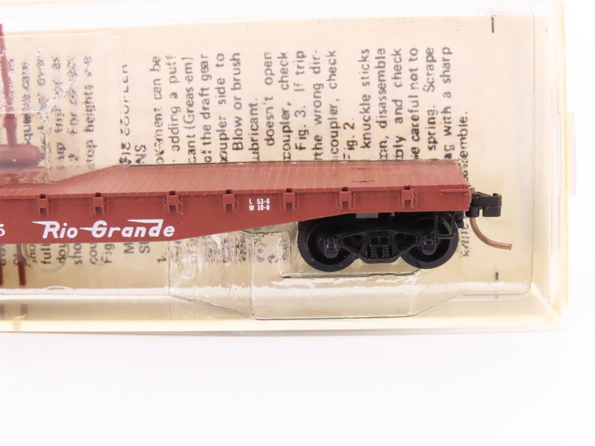 N Scale Micro-Trains MTL/Kadee 45060 UP Railway 50&#39; Fishbelly Flatcar #23015