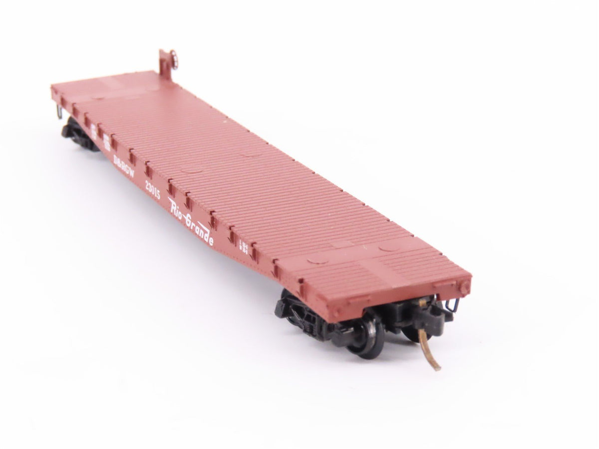 N Scale Micro-Trains MTL/Kadee 45060 UP Railway 50&#39; Fishbelly Flatcar #23015