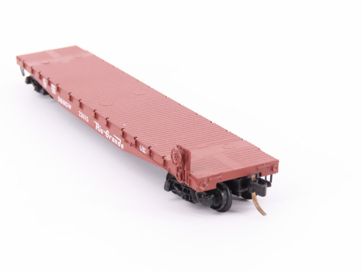 N Scale Micro-Trains MTL/Kadee 45060 UP Railway 50&#39; Fishbelly Flatcar #23015