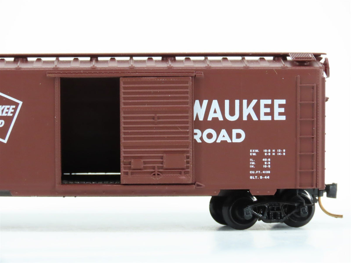 N Scale Kadee Micro-Trains MTL 20910 MILW Milwaukee Road 40&#39; Box Car #29538