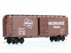 N Scale Kadee Micro-Trains MTL 20910 MILW Milwaukee Road 40' Box Car #29538