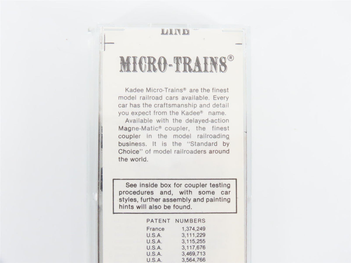 N Scale Kadee Micro-Trains MTL 20910 MILW Milwaukee Road 40&#39; Box Car #29538