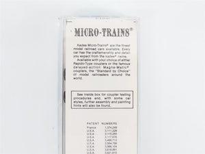 N Scale Kadee Micro-Trains MTL 20580 BCOL British Columbia 40' Box Car #4238