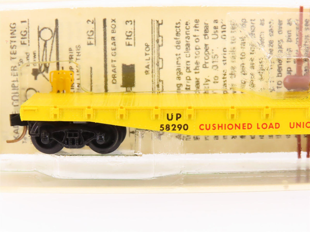 N Scale Micro-Trains MTL/Kadee 45070 UP Railway 50&#39; Fishbelly Flatcar #58290