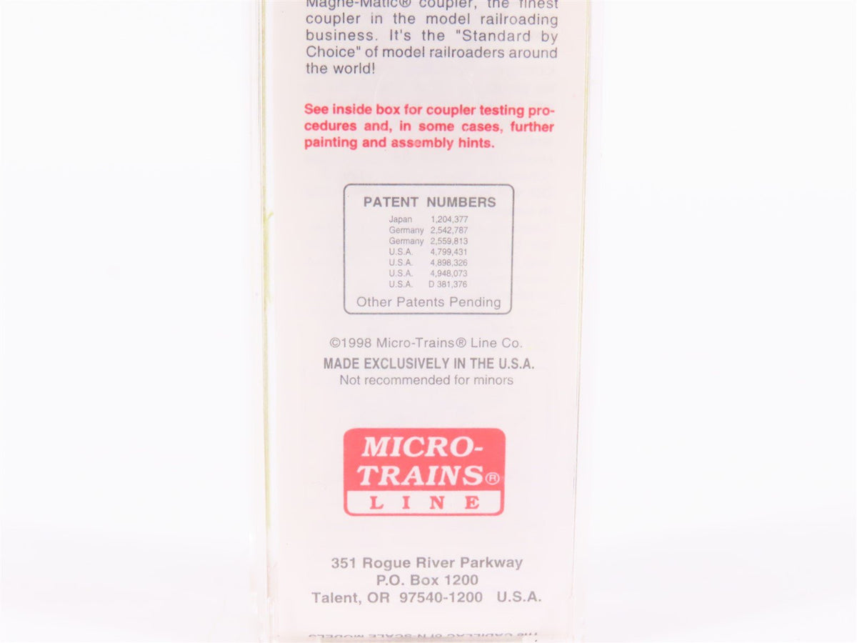 N Micro-Trains MTL 94070 BLMR Washington &quot;Grain Train&quot; 3-Bay Covered Hopper 1018