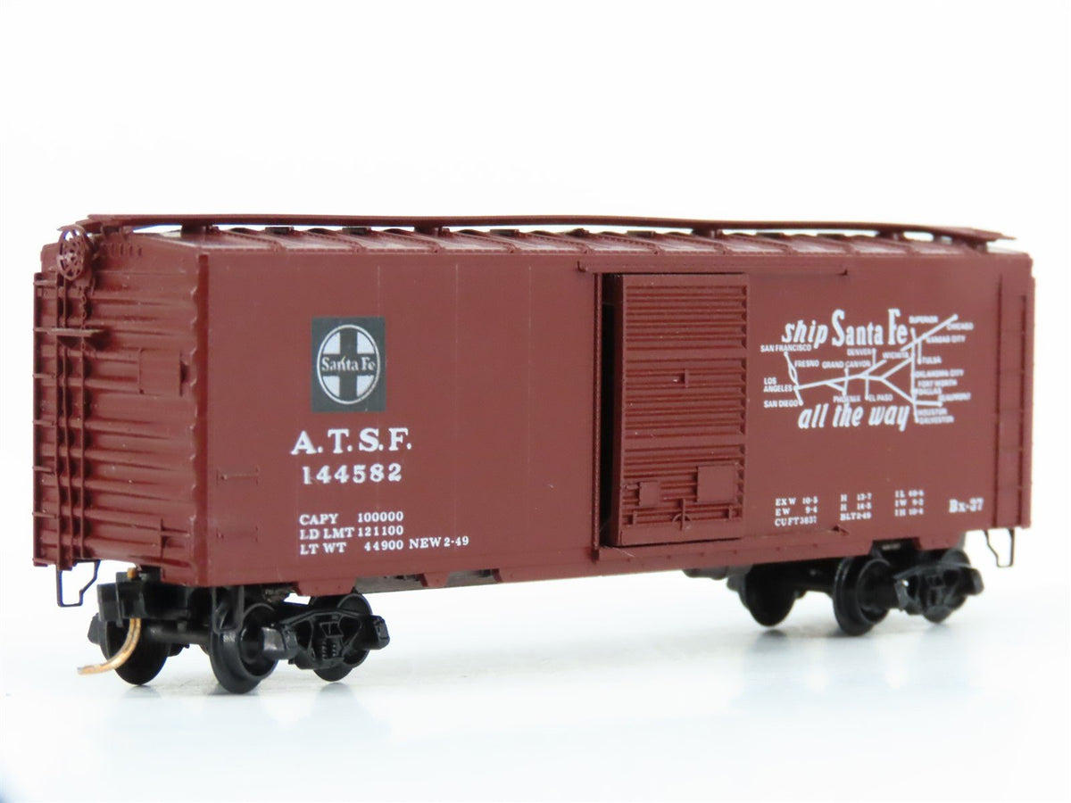 N Scale Kadee Micro-Trains MTL 20040 ATSF Santa Fe El Capitan Box Car #144582