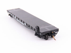 N Scale Micro-Trains MTL/Kadee 45020 N&W Railway 50' Fishbelly Flatcar #202544