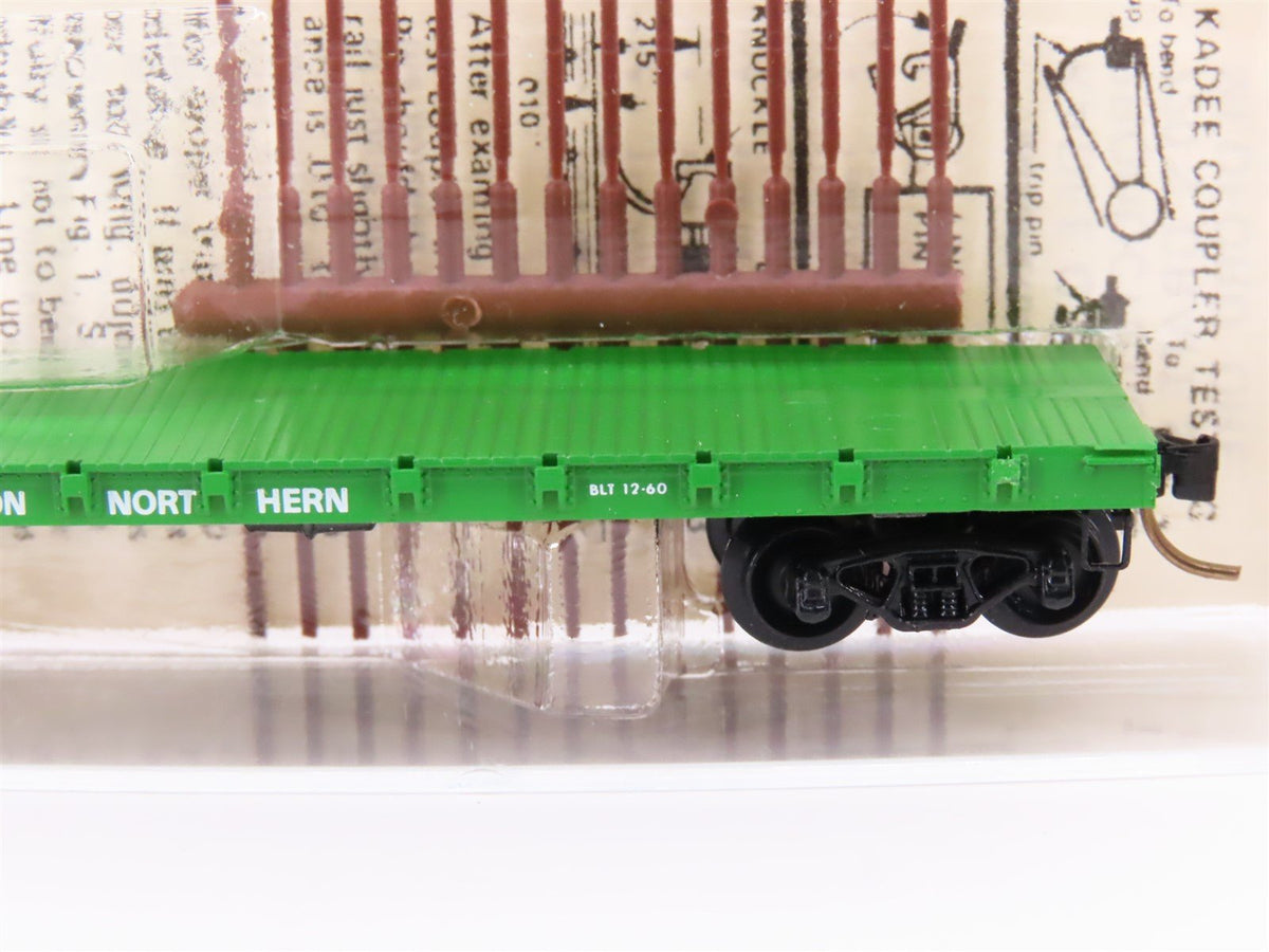 N Scale Micro-Trains MTL/Kadee 44070 BN Railway 50&#39; Fishbelly Flatcar #602623