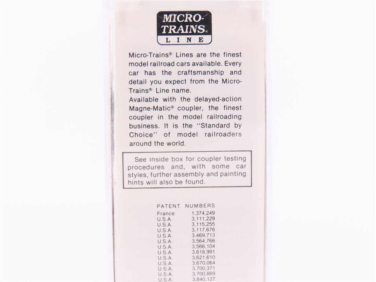 N Scale Micro-Trains MTL 49350 URTC PuriTan Malt 40&#39; Wood Reefer #40636