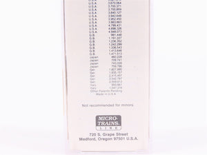 N Scale Micro-Trains MTL 49350 URTC PuriTan Malt 40' Wood Reefer #40636