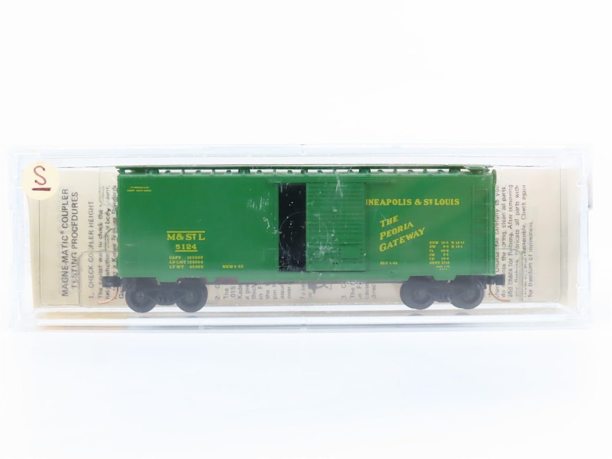 N Scale Kadee Micro-Trains MTL 20330 M&amp;STL Peoria Gateway 40&#39; Box Car #5124