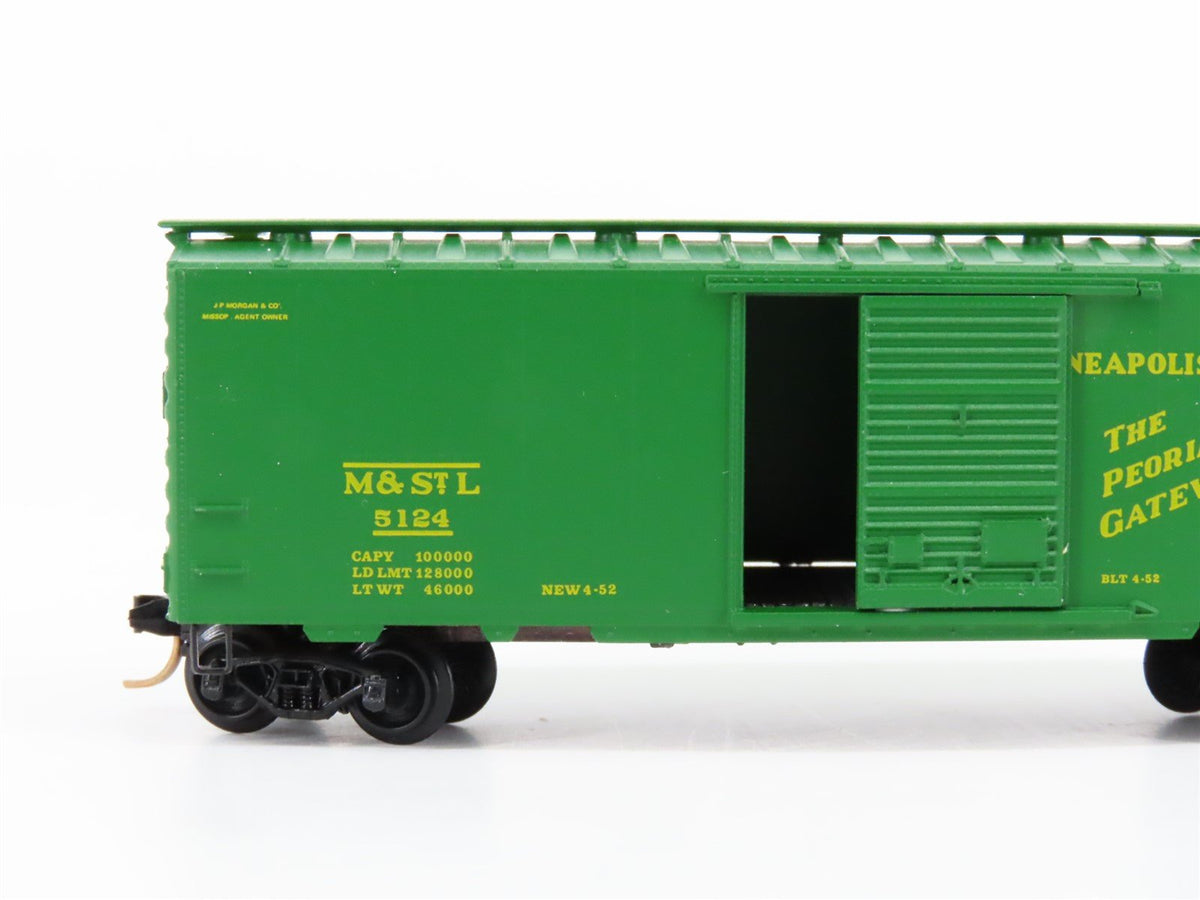 N Scale Kadee Micro-Trains MTL 20330 M&amp;STL Peoria Gateway 40&#39; Box Car #5124