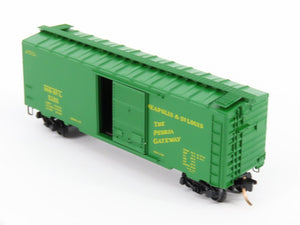 N Scale Kadee Micro-Trains MTL 20330 M&STL Peoria Gateway 40' Box Car #5124