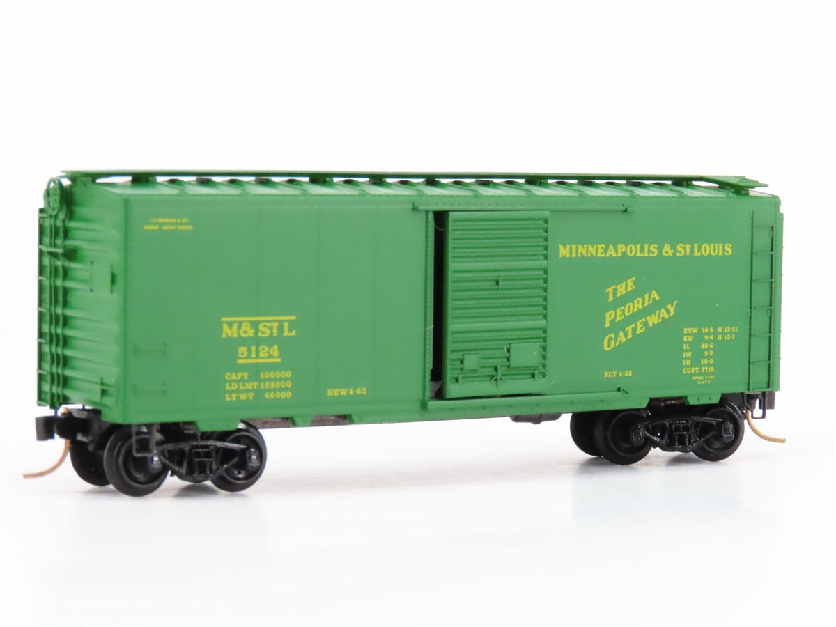 N Scale Kadee Micro-Trains MTL 20330 M&amp;STL Peoria Gateway 40&#39; Box Car #5124