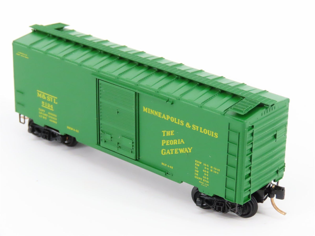 N Scale Kadee Micro-Trains MTL 20330 M&amp;STL Peoria Gateway 40&#39; Box Car #5124