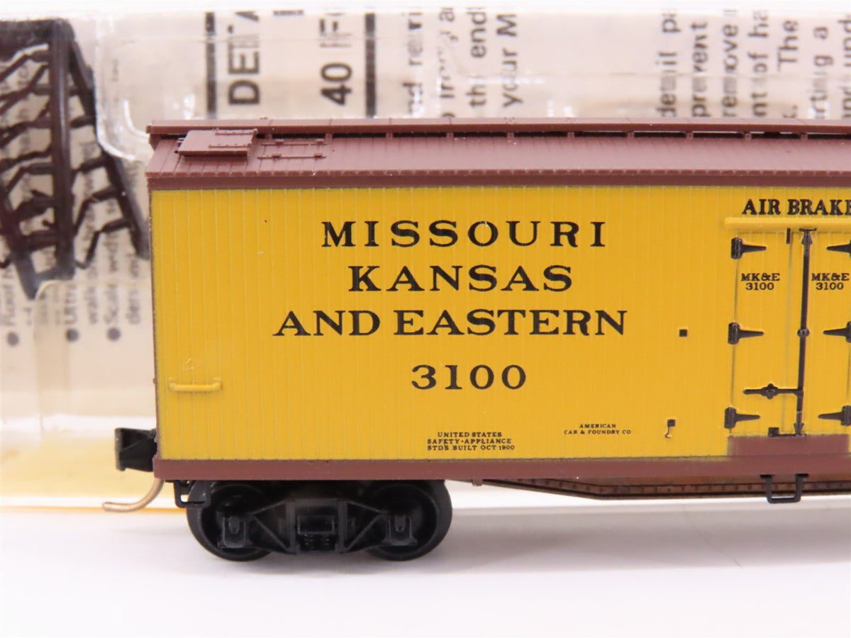 N Micro-Trains MTL 49360 MKE Missouri Kansas &amp; Eastern 40&#39; Reefer #50050