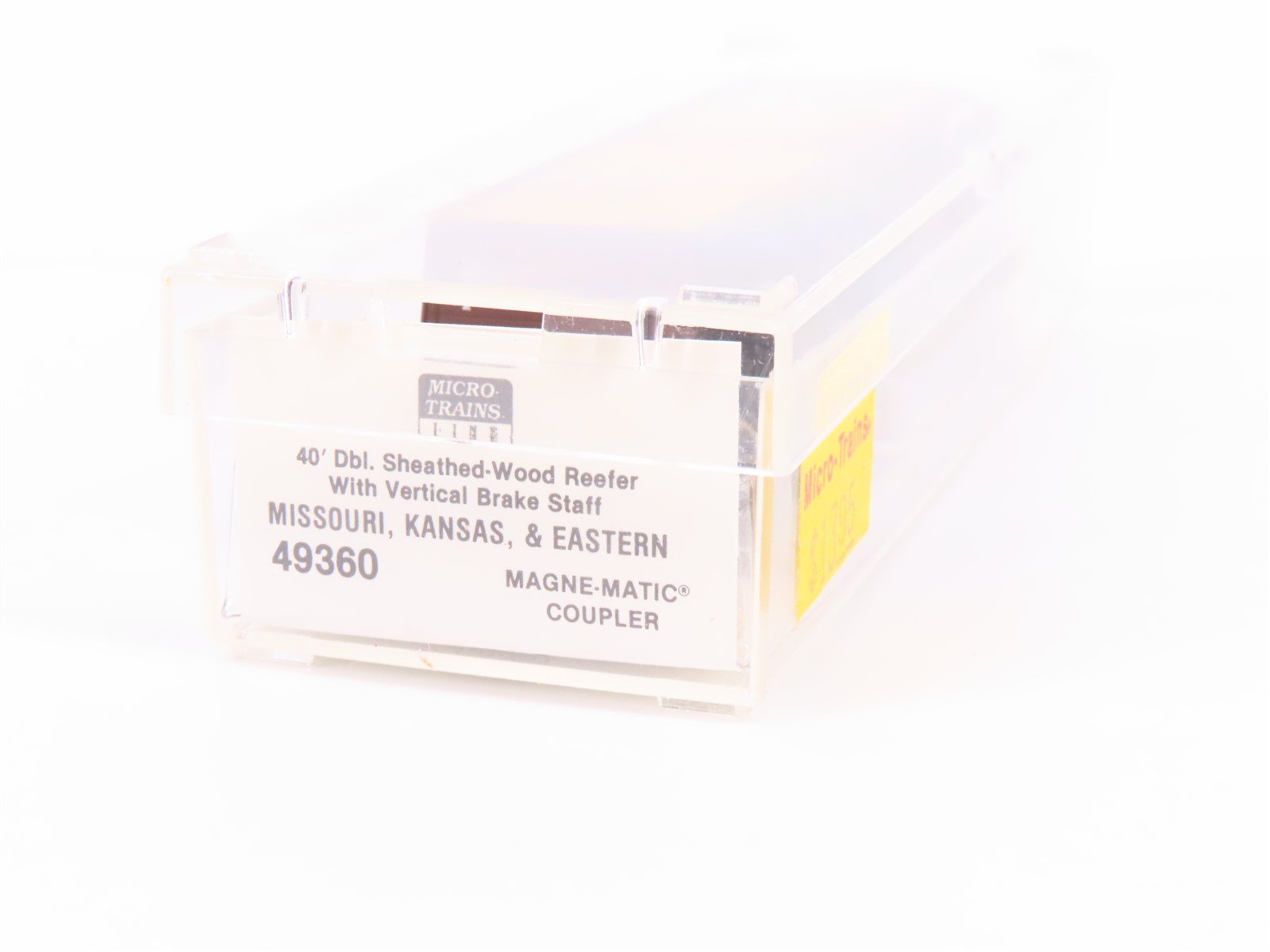 N Micro-Trains MTL 49360 MKE Missouri Kansas & Eastern 40' Reefer #50050