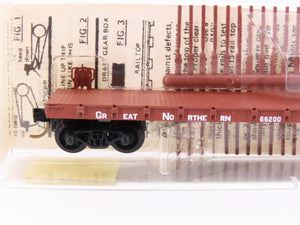 N Scale Micro-Trains MTL/Kadee 44010 GN Railway 50' Fishbelly Flatcar #66200