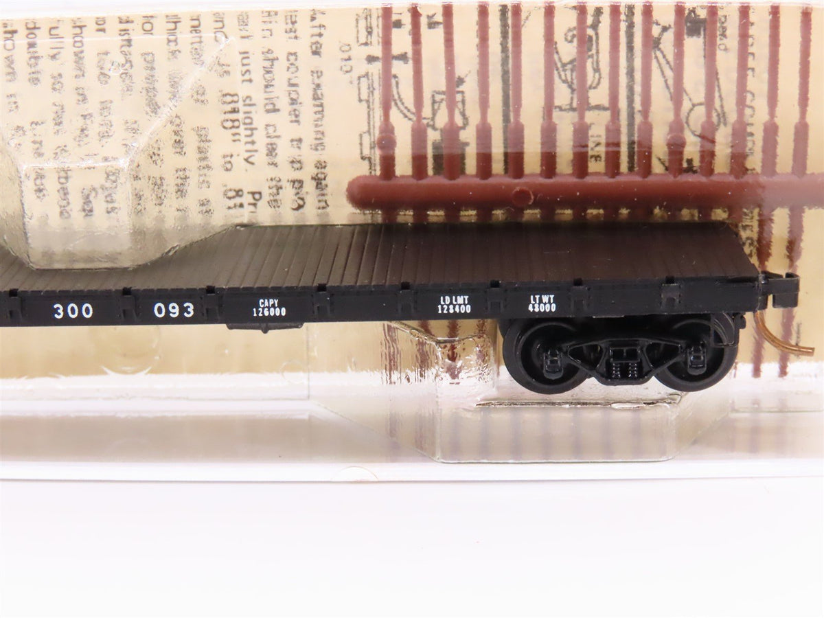 N Scale Micro-Trains MTL/Kadee 44040 CP Railway 50&#39; Fishbelly Flatcar #300093