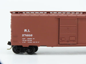 N Kadee Micro-Trains MTL 20058 RI Rock Island 40' Box Car #27658 - Blue Label