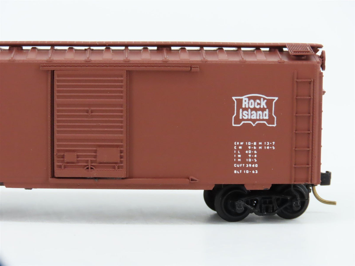 N Kadee Micro-Trains MTL 20058 RI Rock Island 40&#39; Box Car #27658 - Blue Label