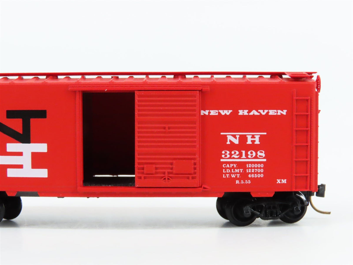 N Scale Kadee Micro-Trains MTL 20830 NH New Haven 40&#39; Single Door Box Car #32198