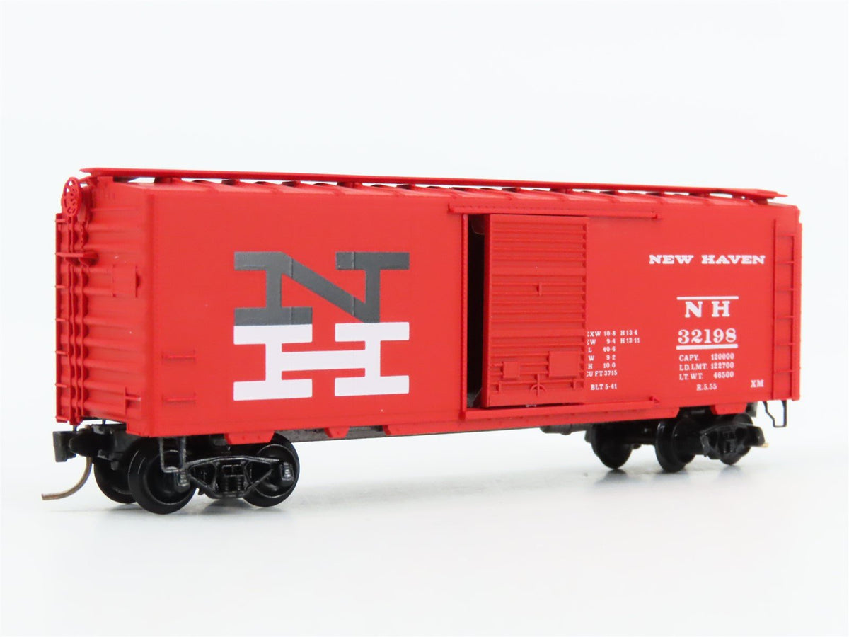 N Scale Kadee Micro-Trains MTL 20830 NH New Haven 40&#39; Single Door Box Car #32198