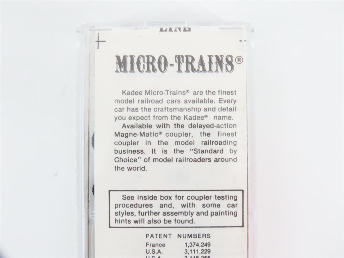 N Scale Kadee Micro-Trains MTL 20830 NH New Haven 40&#39; Single Door Box Car #32198