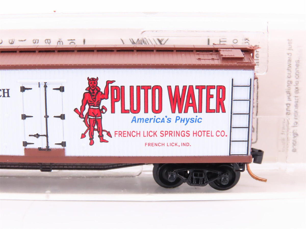 N Micro-Trains MTL 49490 NADX Pluto Water 40&#39; Double-Sheathed Wood Reefer #2688